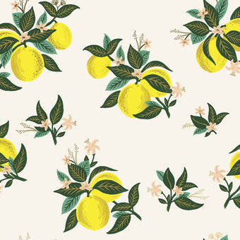 Citrus Blossom in Lemon Metallic