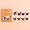 Woven Sew-In Labels - Thanks I Made It Heart (pack of 8)