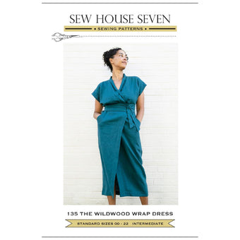 Sew House Seven - Wildwood Wrap Dress Pattern (printed paper)